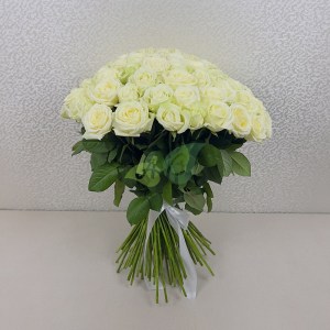 101 белая роза